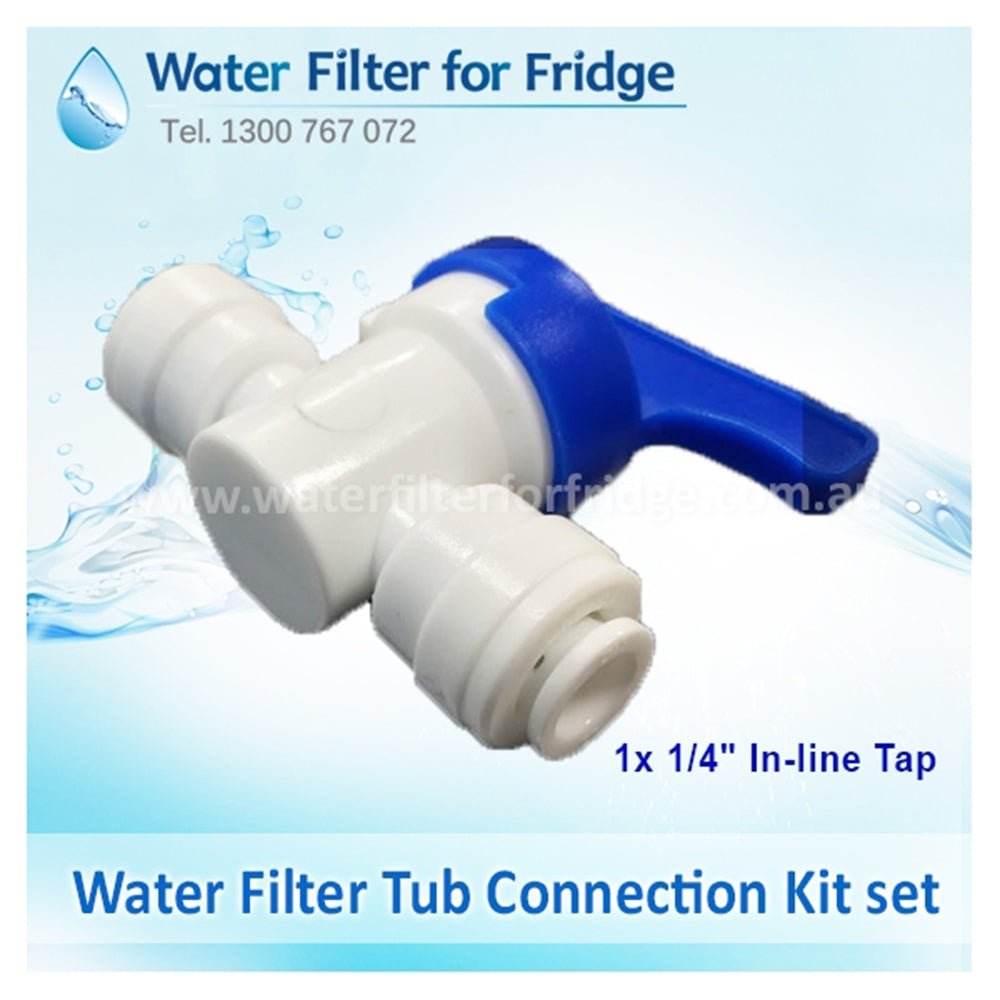 PLV350 Pressure Limiting Valve with Water Line Hose Kit 1/4 inch + Compatible Water Filter Set - WATER FILTER DISTRIBUTORS