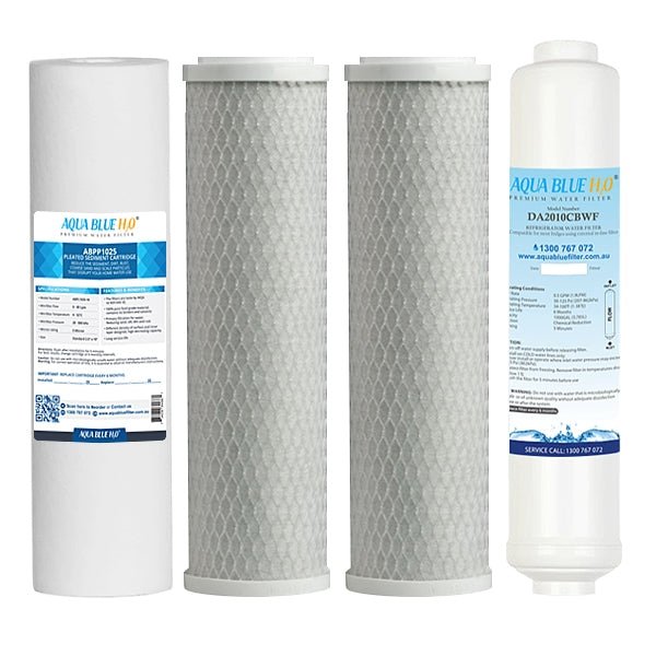 Premium Filter Kit To Suit 5 Stage Reverse Osmosis No Membrane - WATER FILTER DISTRIBUTORS
