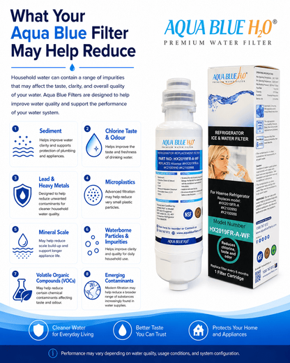 Premium Hisense Fridge Filter K2100990 K2100988 HX2019FR - A - WATER FILTER DISTRIBUTORS