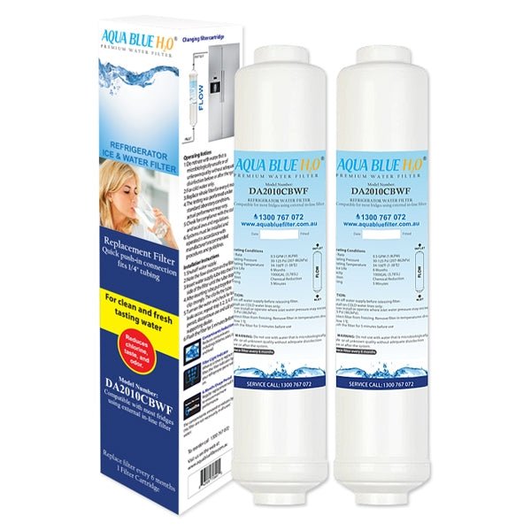 Premium Inline Fridge Filter push fit External Fridge Filter DA2010CB - WF DA2010CB - WATER FILTER DISTRIBUTORS