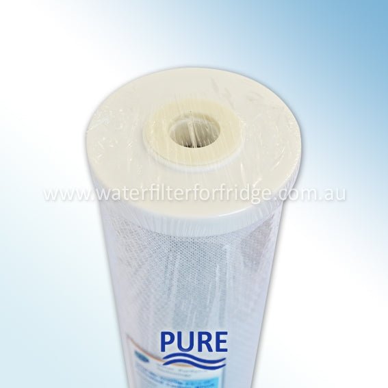 Pure 91451/N 4.5"x 20" Big Blue Coconut Carbon Block 5 Micron Filter /AQUA BLUE H20 ABCTO2045 - 5M - WATER FILTER DISTRIBUTORS