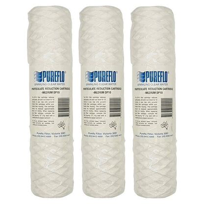 Pureflo Dirt &Rust 10 Micron Water Filtre Medium DP10 - WATER FILTER DISTRIBUTORS