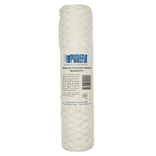 Pureflo Dirt &Rust 10 Micron Water Filtre Medium DP10 - WATER FILTER DISTRIBUTORS