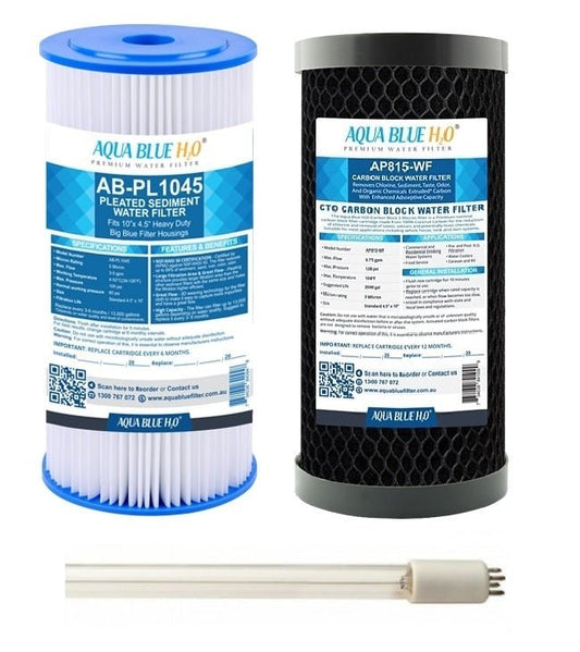Puretec Hybrid G6 Replacement Filter & UV Lamp Kit – Compatible Alternative - WATER FILTER DISTRIBUTORS