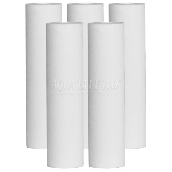 Puretec PX051 Upgrade to AQUA BLUE H20 Polyspun Sediment Cartridge, 10 Inch, 5 Micron - WATER FILTER DISTRIBUTORS