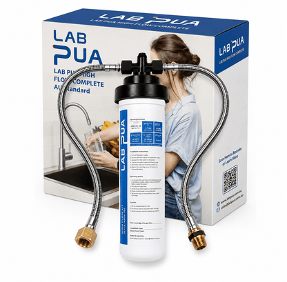 QC6533P Upgrade Kit - Lab Pua LPA-CS1-15 1Micron 1.7GPM 64.345 Liters - WATER FILTER DISTRIBUTORS