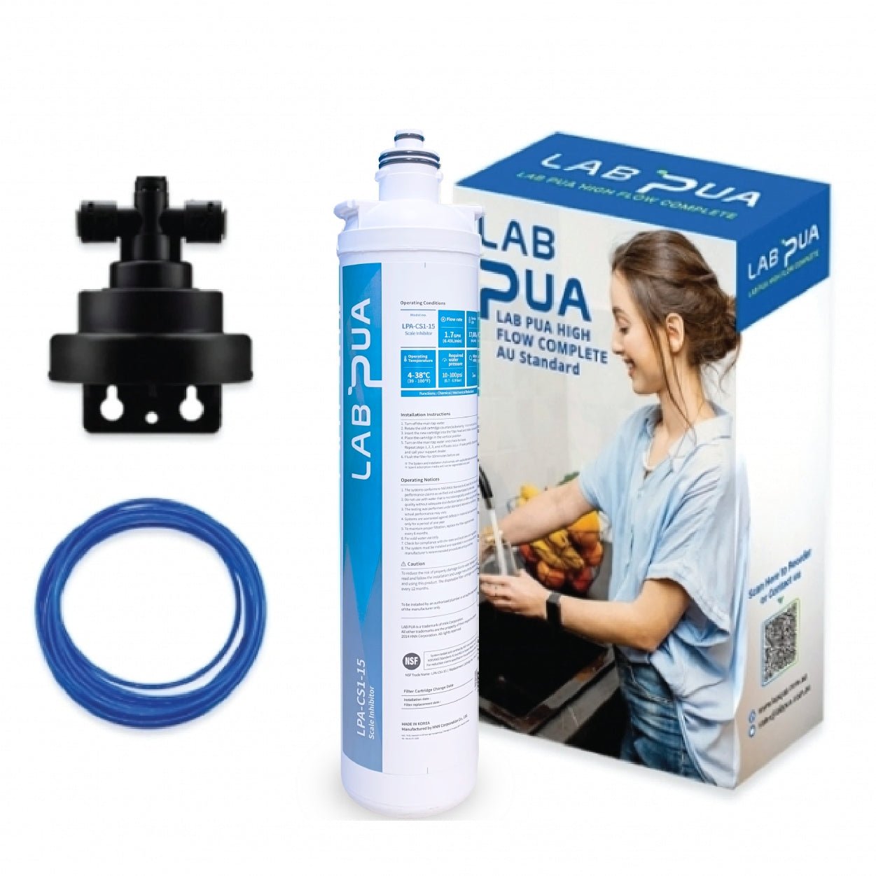 QT12R Quick - Twist Replacement Compatible Filter with 64,345 liters 1 Micron LPA - CS1 - 15 - WATER FILTER DISTRIBUTORS