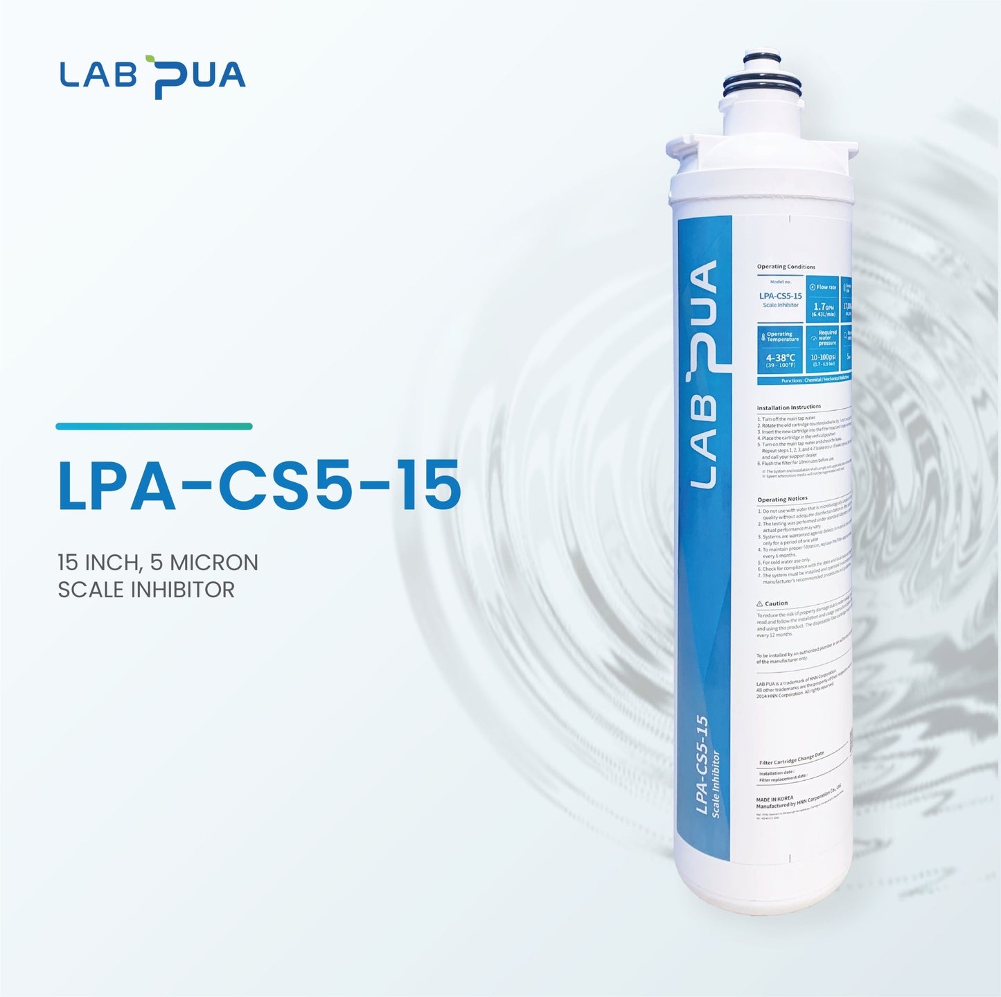 QT12R Quick - Twist Replacement Compatible Filter with 64,345 liters 5 Micron LPA - CS5 - 15 - WATER FILTER DISTRIBUTORS