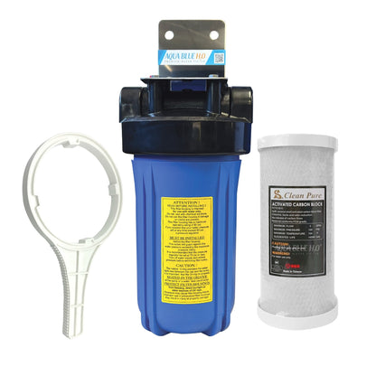 Rain Water Tank Filter system BIG Blue UV residence with CTO 5 Micron filter included - WATER FILTER DISTRIBUTORS
