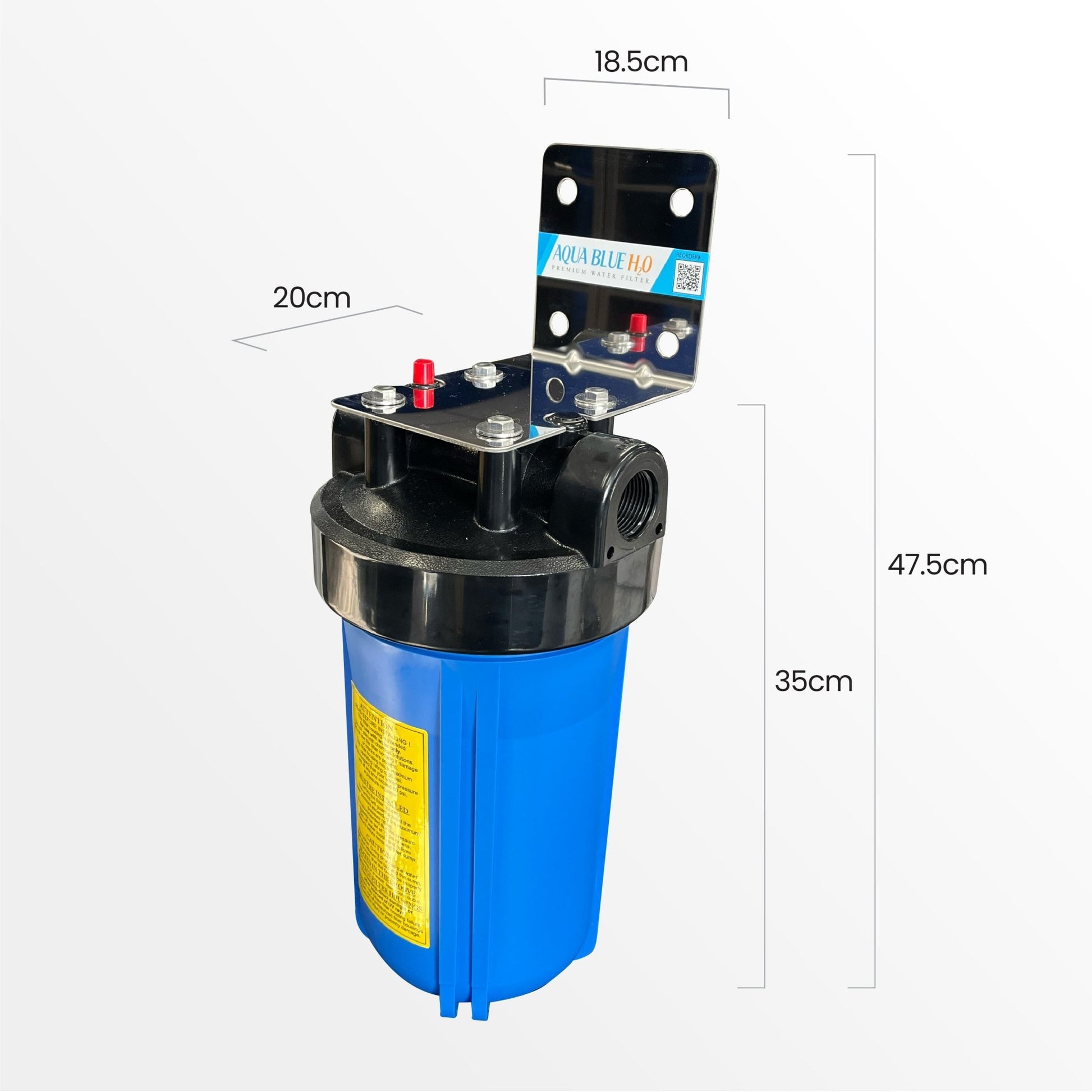 Rain Water Tank Filter system BIG Blue UV residence with CTO 5 Micron filter included - WATER FILTER DISTRIBUTORS