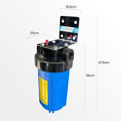 Rain Water Tank Singe Filter system BIG Blue UV residence with AP810 - WF 5 Micron Sediment Filter - WATER FILTER DISTRIBUTORS