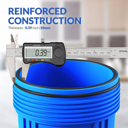 Rain Water Tank Singe Filter system BIG Blue UV residence with AP810 - WF 5 Micron Sediment Filter - WATER FILTER DISTRIBUTORS