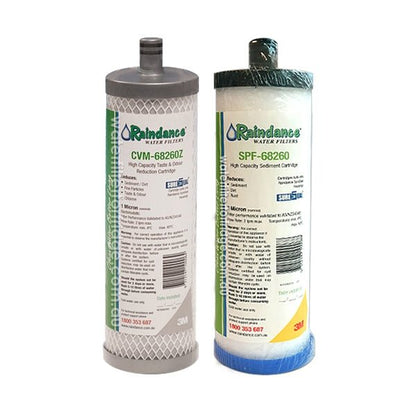 Raindance CVM - 68260Z + SPF - 68260 SureSeal Carbon and Membrane Cartridge set - WATER FILTER DISTRIBUTORS