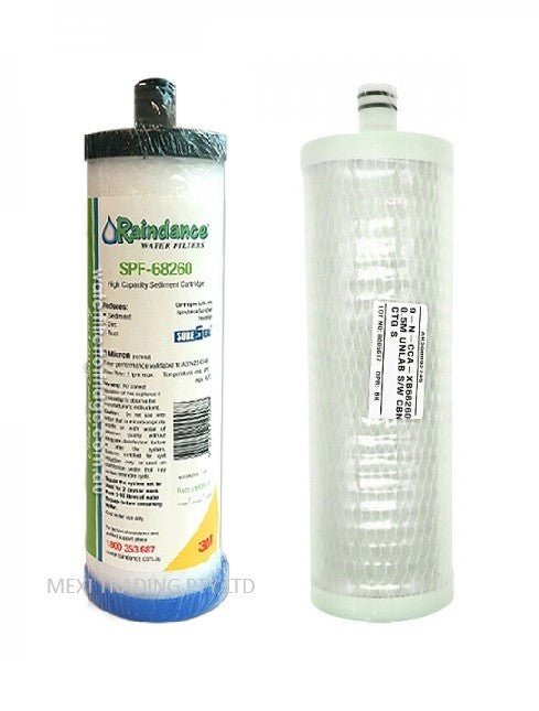 Raindance Sure Seal Carbon and Sediment CVM68260 + SPF 68260 filters for Model FX 250/750 - WATER FILTER DISTRIBUTORS