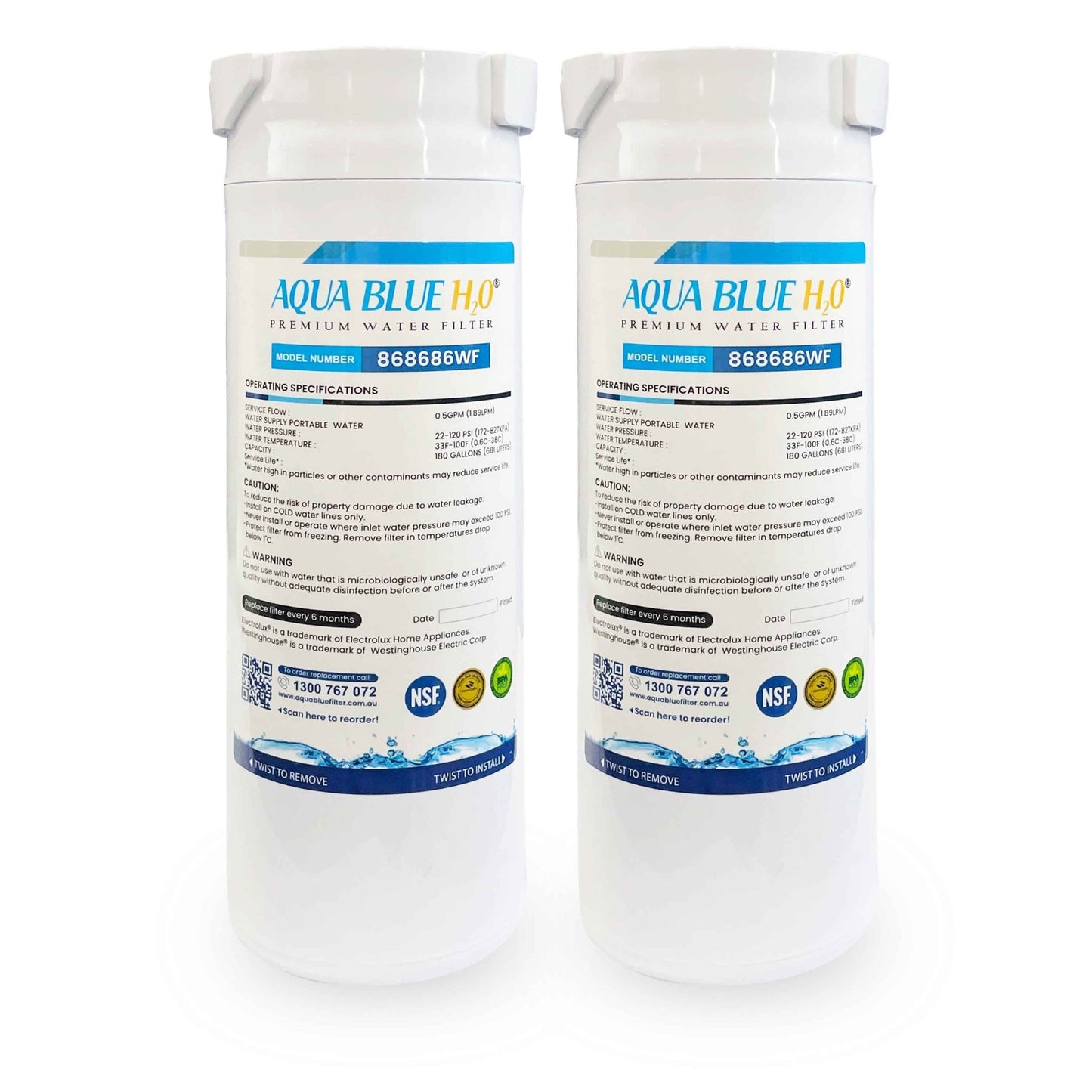 Replacement Cartridge for 868686 - WATER FILTER DISTRIBUTORS