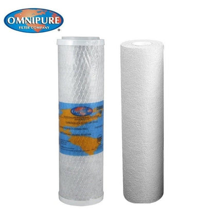 Replacement filters for Twin Under Sink System Made in USA Omnipure - WATER FILTER DISTRIBUTORS