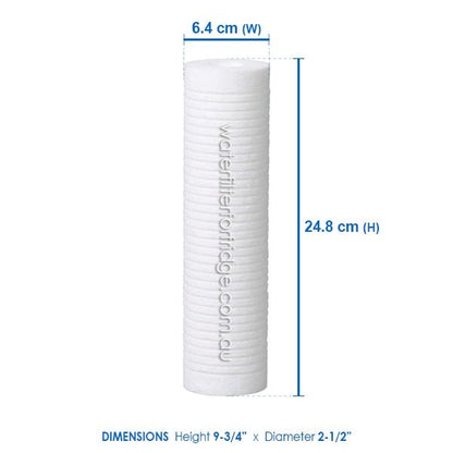 Replacement filters for Twin Under Sink System Made in USA Omnipure - WATER FILTER DISTRIBUTORS