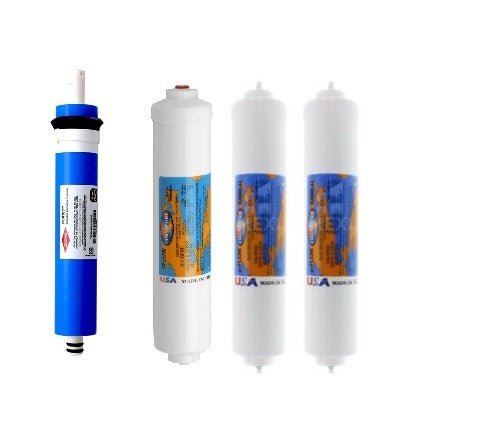 RO 4000 Benchtop Ro system replacement filter set 4 filters - WATER FILTER DISTRIBUTORS