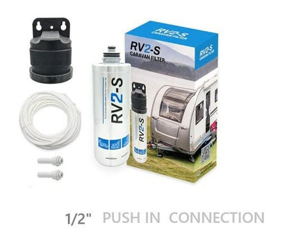 RV2 - S CARAVAN FILTER WITH FULL KIT replace Everpure ADC - WATER FILTER DISTRIBUTORS
