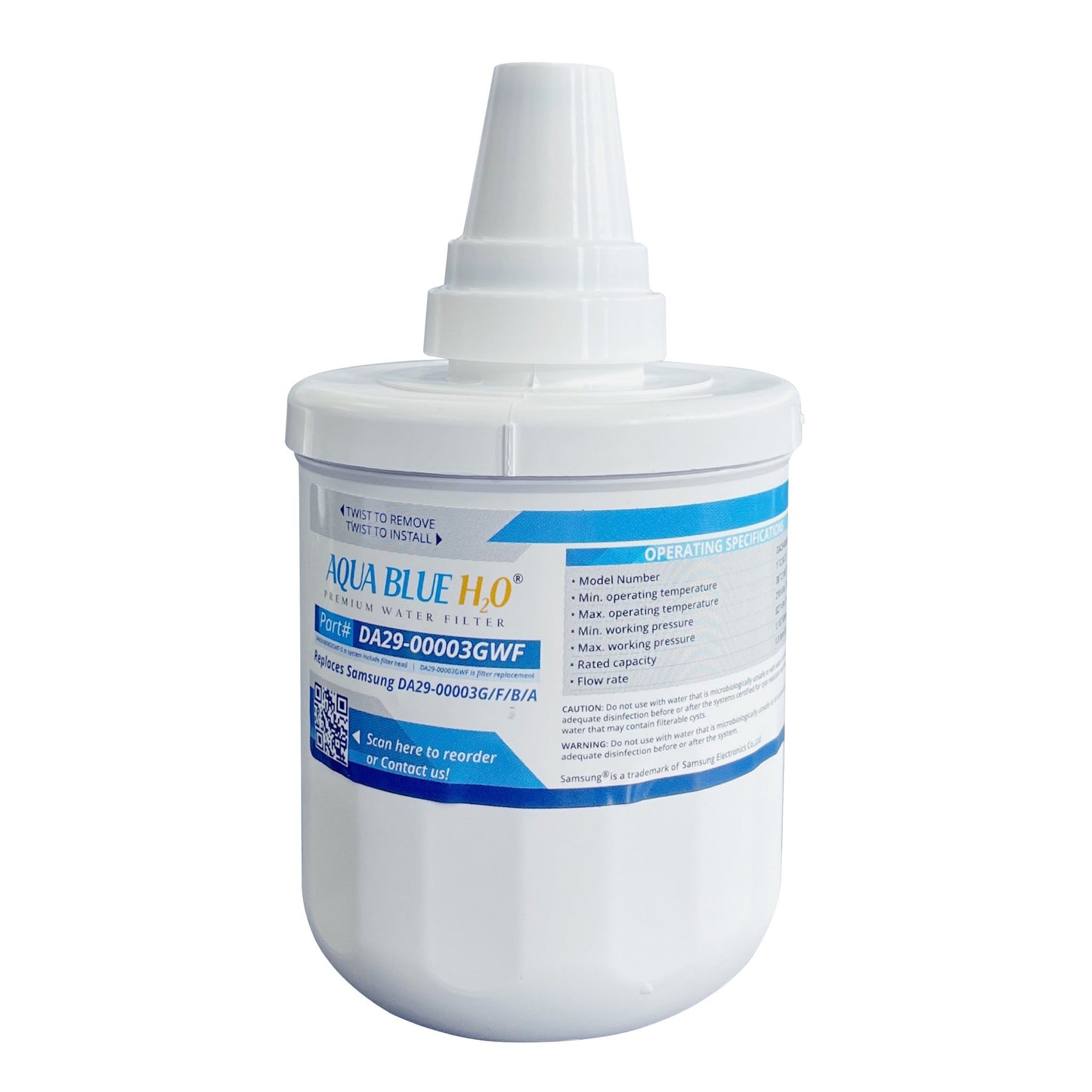 Samsung DA29 - 00003G HAFIN1/EXP Fridge Filters DA29 - 00003GWF - WATER FILTER DISTRIBUTORS