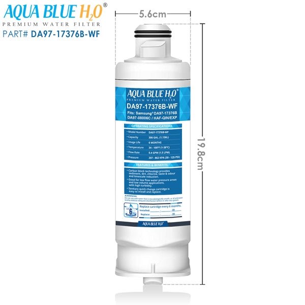 Samsung DA97 - 17376B,DA97 - 17376B - WF, DA97 - 08006C, HAF - QIN/EXP Compatible Replacement Water Filter - WATER FILTER DISTRIBUTORS