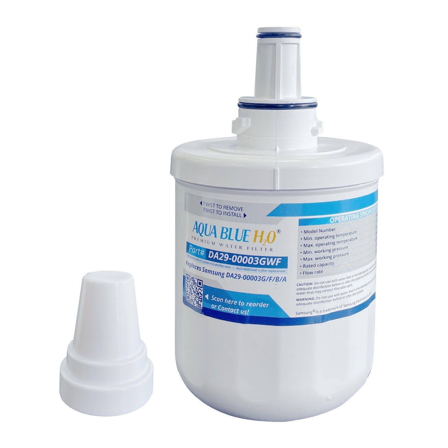 Samsung Fridge Filter DA29 - 00003G replacement filter - WATER FILTER DISTRIBUTORS