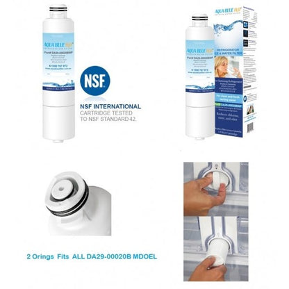 Samsung Fridge Filter DA97-08006 DA29-00020BWF replacement filter - WATER FILTER DISTRIBUTORS