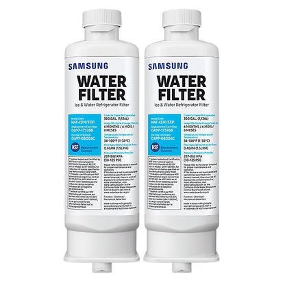 Samsung HAF - QIN/EXP Fridge Water Filter Fits SRF9100BB SRF678CDLS DA97 - 17376B - WATER FILTER DISTRIBUTORS