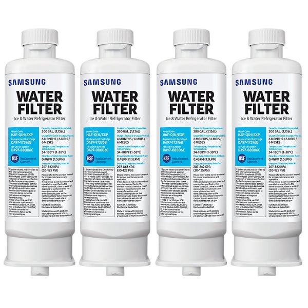 Samsung HAF - QIN/EXP Fridge Water Filter Fits SRF9100BB SRF678CDLS DA97 - 17376B - WATER FILTER DISTRIBUTORS