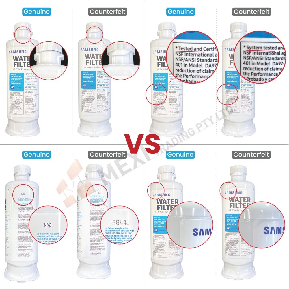 Samsung HAF - QIN/EXP Fridge Water Filter Fits SRF9100BB SRF678CDLS DA97 - 17376B - WATER FILTER DISTRIBUTORS