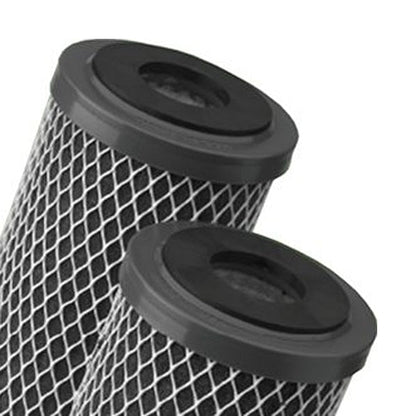 Silver Carbon Block Filter Cartridge Standard 2.5” x 10”, 5 Micron - WATER FILTER DISTRIBUTORS