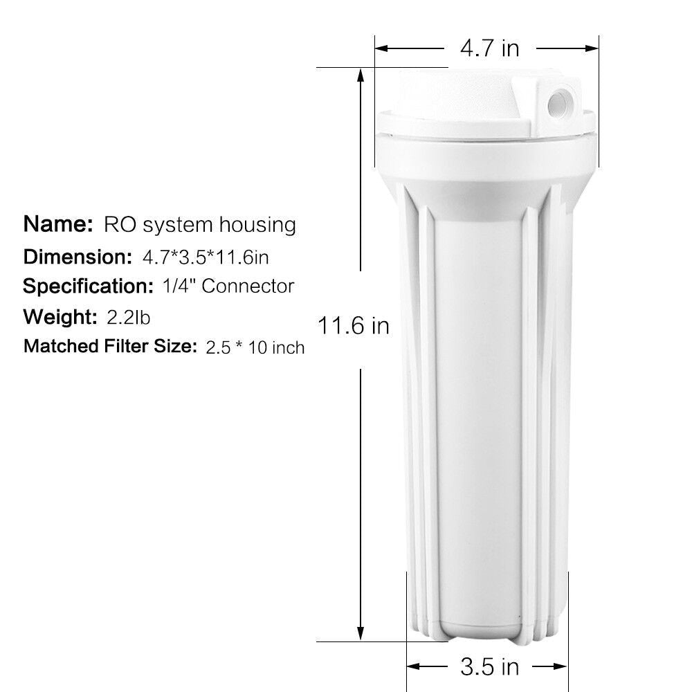 Single Undersink filter Water Filter System with Dual function filter - WATER FILTER DISTRIBUTORS
