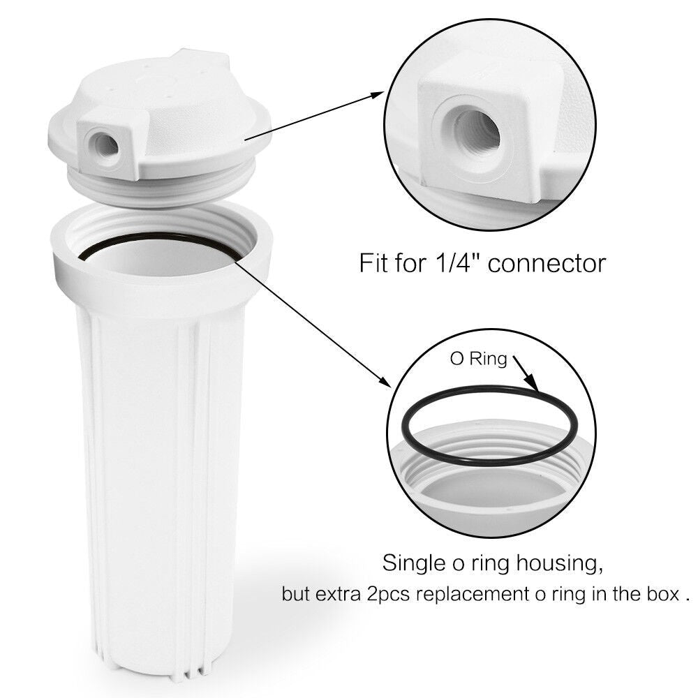 Single Undersink filter Water Filter System with Dual function filter - WATER FILTER DISTRIBUTORS