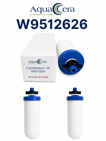 Slimline 5″ CeraMetix Candle Super Ceramic Fluoride Reduction Aqua Cera W951262 - WATER FILTER DISTRIBUTORS