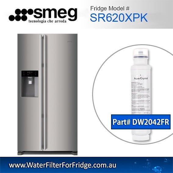 Smeg Fridge filters DW2042FR FOR SR620XPK - WATER FILTER DISTRIBUTORS