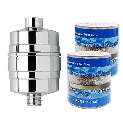 Sprite Brass HOB High - Output Shower Water Filter Chrome USA - WATER FILTER DISTRIBUTORS