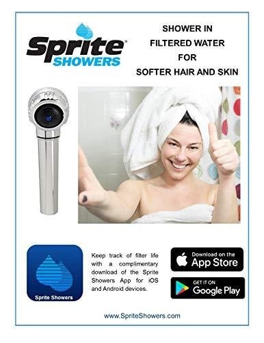 Sprite Original Hand Held Filtered Shower Handle Chrome HH - CM - WATER FILTER DISTRIBUTORS