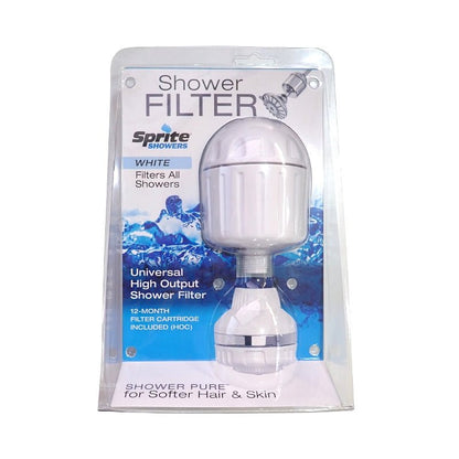 Sprite USA High - Output HOC Shower Water Filter White - WATER FILTER DISTRIBUTORS