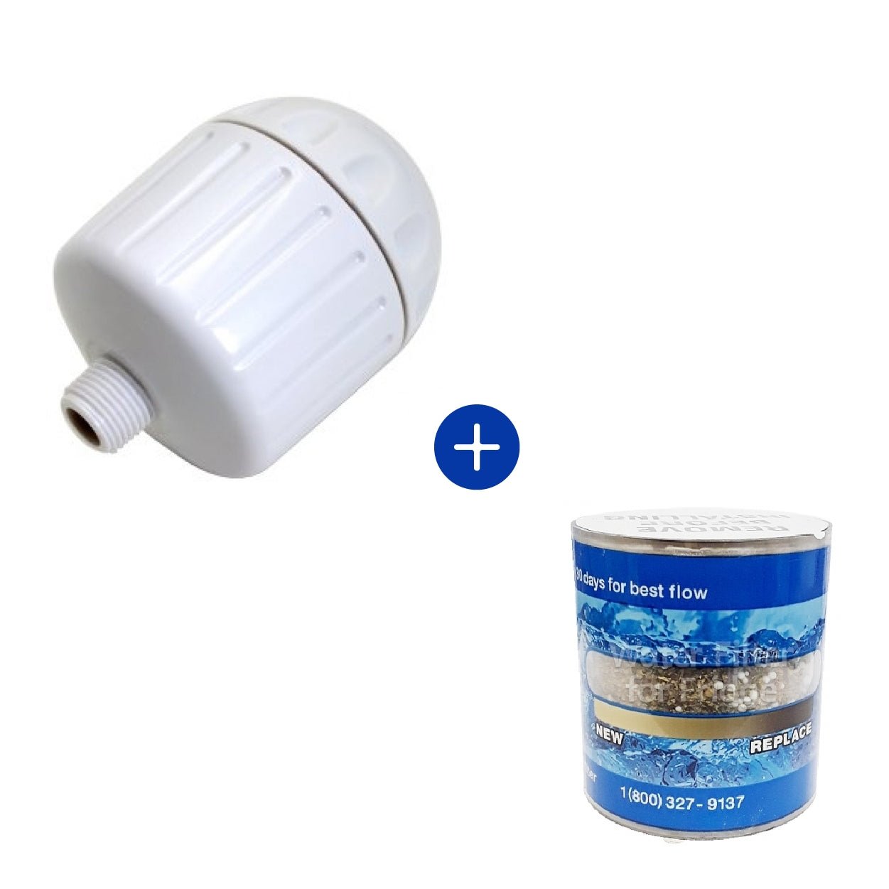 Sprite USA High - Output HOC Shower Water Filter White - WATER FILTER DISTRIBUTORS