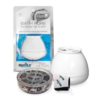 Sprite USA Original Bath Water Filter White BB - WH BBC - WATER FILTER DISTRIBUTORS