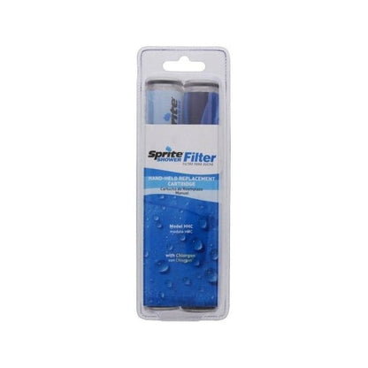Sprite USA Universal Slim line Shower Hose Water Filter Chrome - WATER FILTER DISTRIBUTORS