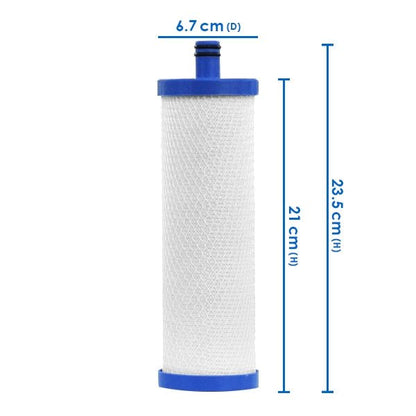 Sureseal CVM - 68260Z 1 mic Bacteriostatic Carbon Cartridge replacement - WATER FILTER DISTRIBUTORS