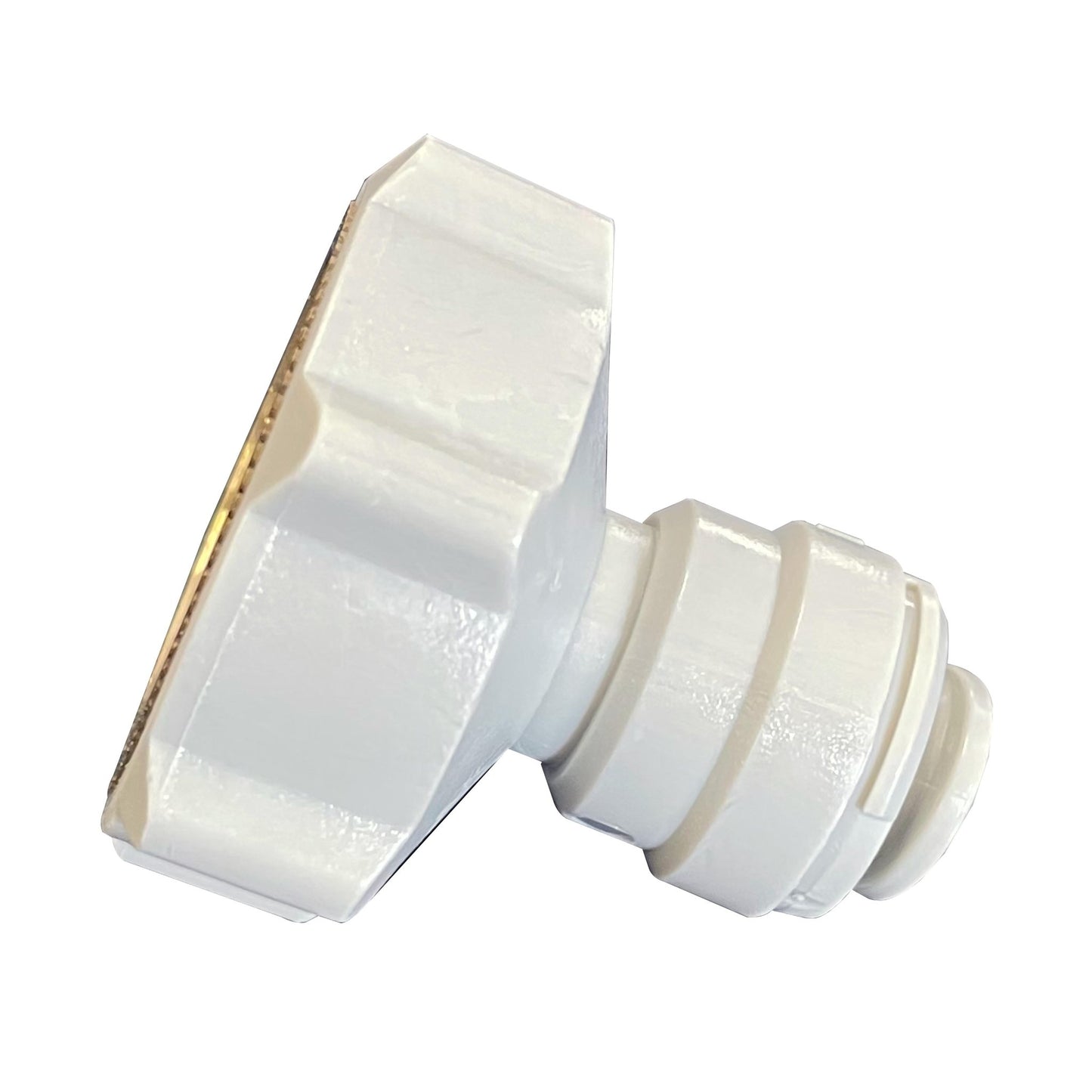 Tap Adaptor 3/4" Female BSP Thread to 3/8" Pushfit Tube original DM fit - WATER FILTER DISTRIBUTORS