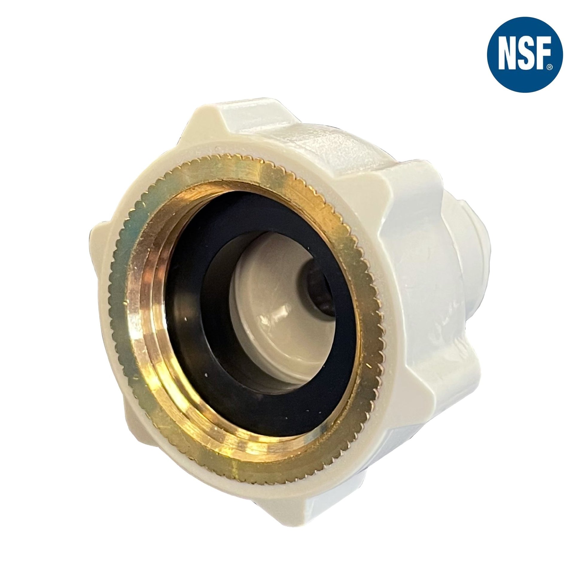 Tap Adaptor 3/4" Female BSP Thread to 3/8" Pushfit Tube original DM fit - WATER FILTER DISTRIBUTORS