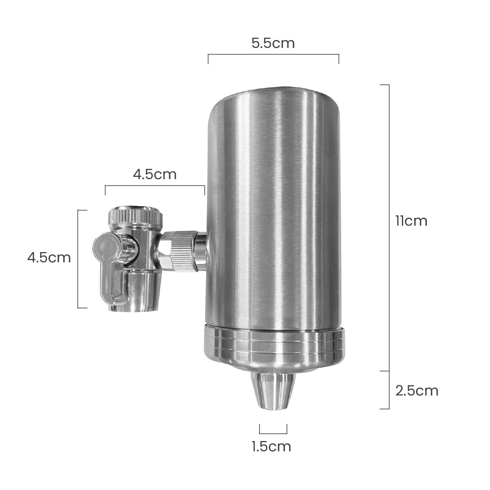 Tap Advanced Filter System by Aqua blue h20 Original Carbon block - WATER FILTER DISTRIBUTORS