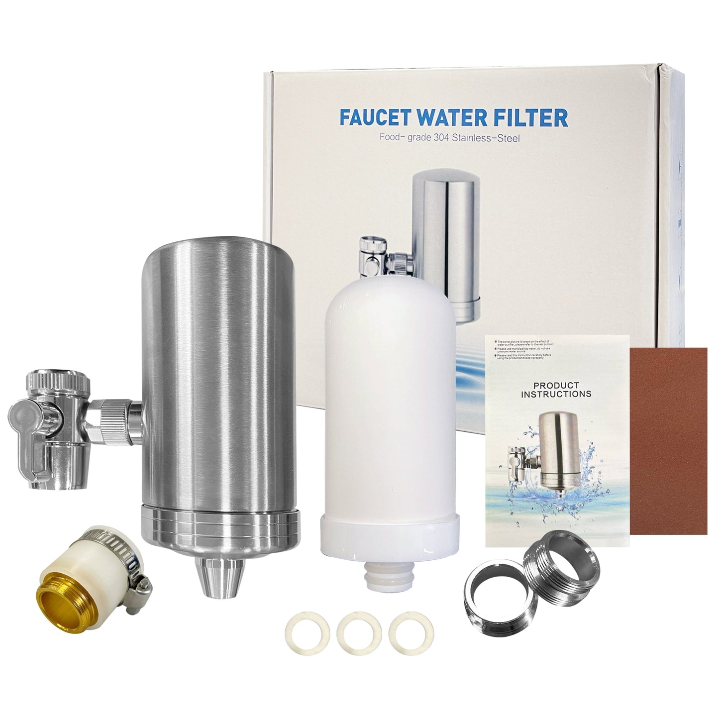 Tap Advanced Filter System by Aqua blue h20 Original Carbon block - WATER FILTER DISTRIBUTORS