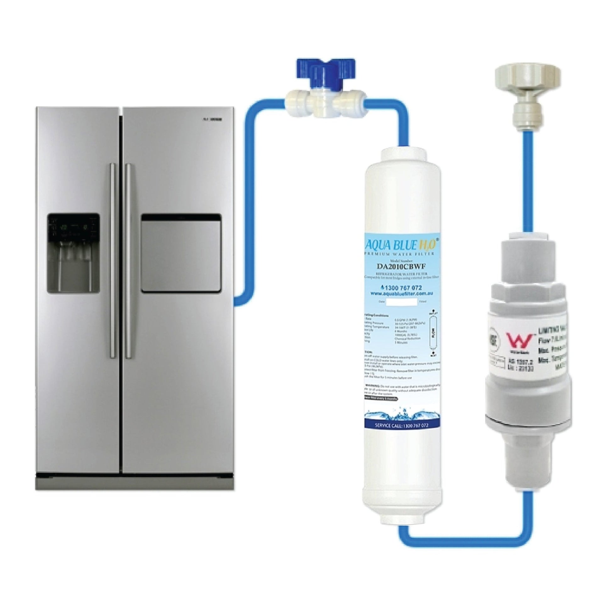 TPLV350KPA ¼ + Water Line Hose Kit 1/4 inch + Compatible Water Filter Set - WATER FILTER DISTRIBUTORS