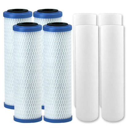 TW2000 DUAL UNDERSINK FILTER KIT ABSEDI WITH ABCTO - WATER FILTER DISTRIBUTORS