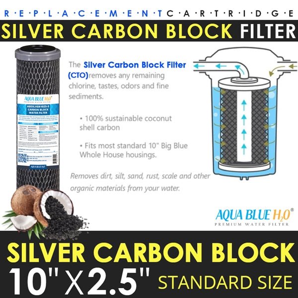 Twin Caravan & RV Water Filter System with Sediment & Silver Carbon Block Filter - WATER FILTER DISTRIBUTORS