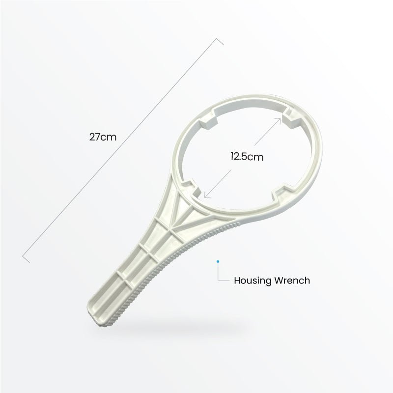 Twin Under Sink Housing Upgrade Kit Only 10" with Faucet and Hose Kit - WATER FILTER DISTRIBUTORS
